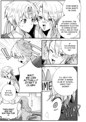 Aohakka Original Manga Sample Page 1