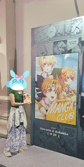 Aohakka Original Manga Launching at Comipara